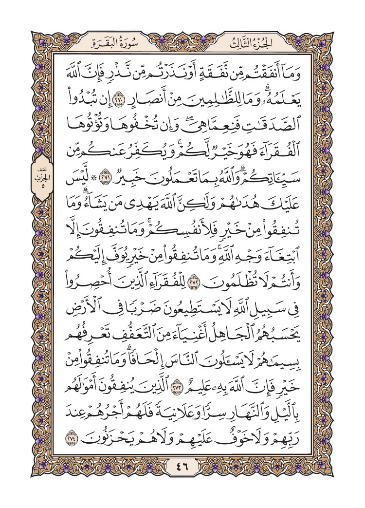 صفحة 46 من القرآن الكريم